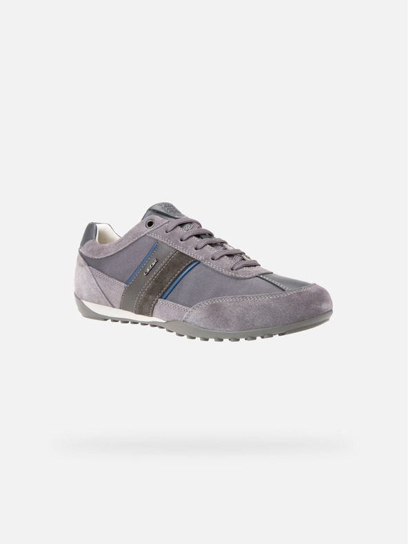 Geox Sneakers Geox Wells grigio scuro uomo