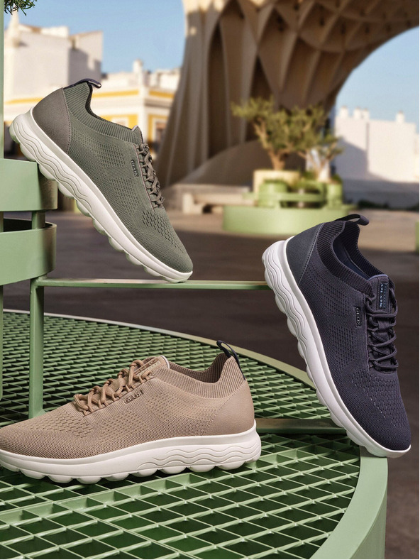 Geox Scarpe da ginnastica Geox Spherica verde scuro uomo