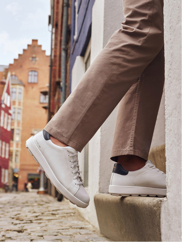 Geox Scarpe da ginnastica Geox Spherica ECUB-1 uomo bianco