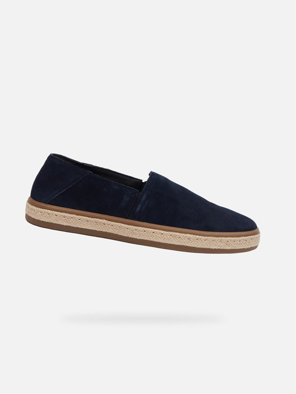 Geox Espadrillas slip on Geox Pantelleria blu scuro da uomo