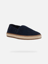 Geox Espadrillas slip on Geox Pantelleria blu scuro da uomo