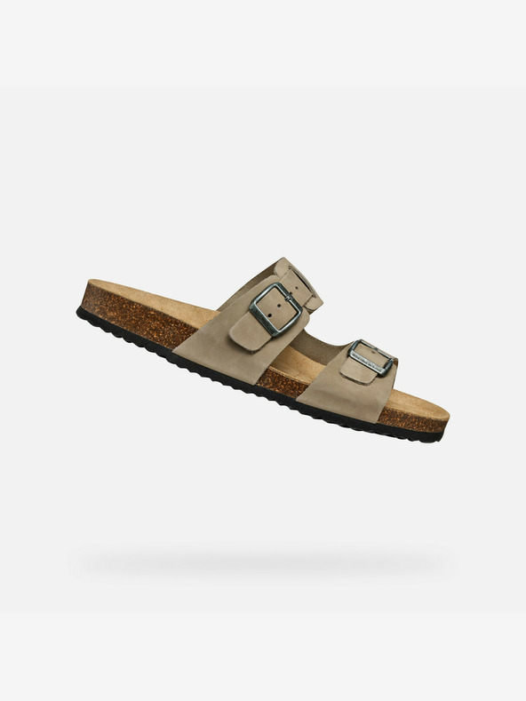 Geox Pantofole Geox Ghita grigio chiaro da uomo