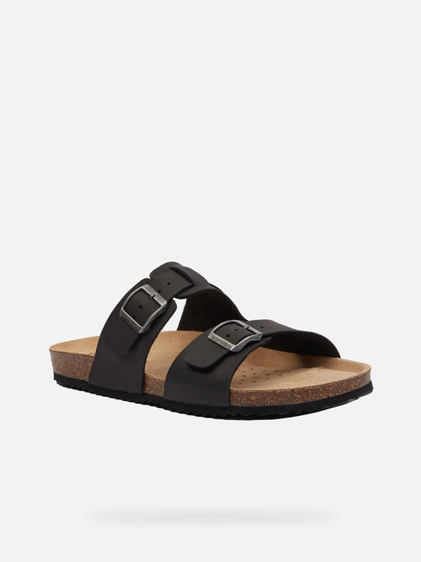 Geox Pantofole Geox Ghita uomo nero