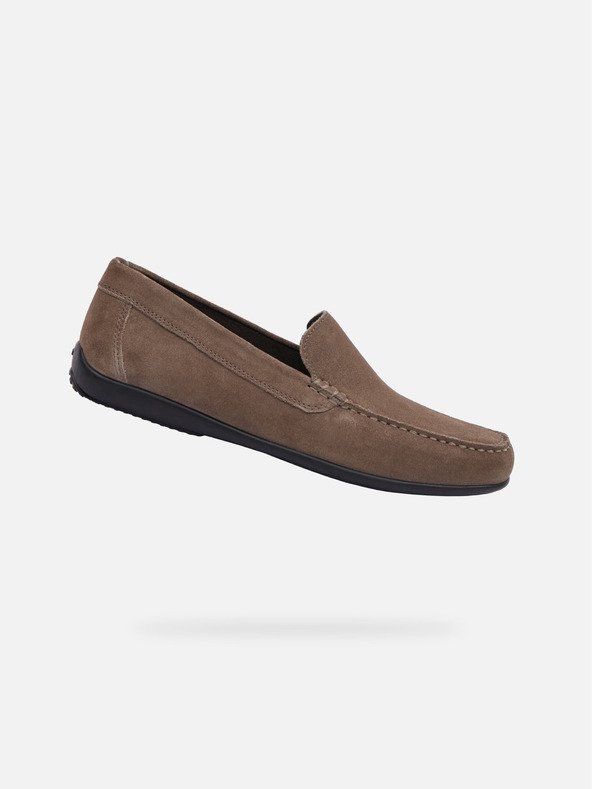 Geox Mocassini uomo grigio-marroni Geox Ascanio