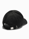 Ombre Clothing Cappello da baseball da uomo con grande patch nero Ombre Clothing