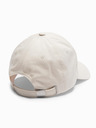 Ombre Clothing Cappello da baseball da uomo con grande toppa crema Ombre Clothing