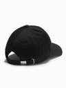Ombre Clothing Berretto da baseball da uomo con ricamo decorativo nero Ombre Clothing