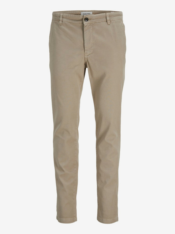 Jack & Jones Pantaloni chino da uomo beige Jack & Jones PSTMARCO