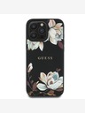 Guess Cover posteriore MagSafe Guess PU Grained Magnolia per iPhone 16 Pro Max nero