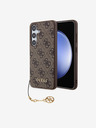 Guess Custodia posteriore Guess 4G Charm per Samsung Galaxy S24 Marrone