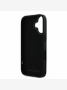 Karl Lagerfeld Karl Lagerfeld 3D Rubber Double Heads Back Cover per iPhone 16 Nero