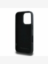 Karl Lagerfeld Karl Lagerfeld 3D Rubber Double Heads Back Cover per iPhone 16 Pro Max Nero