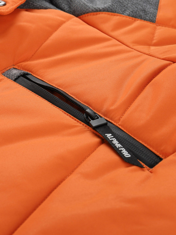 ALPINE PRO Giacca invernale Alpine Pro ICYB 7 arancione da uomo con cappuccio