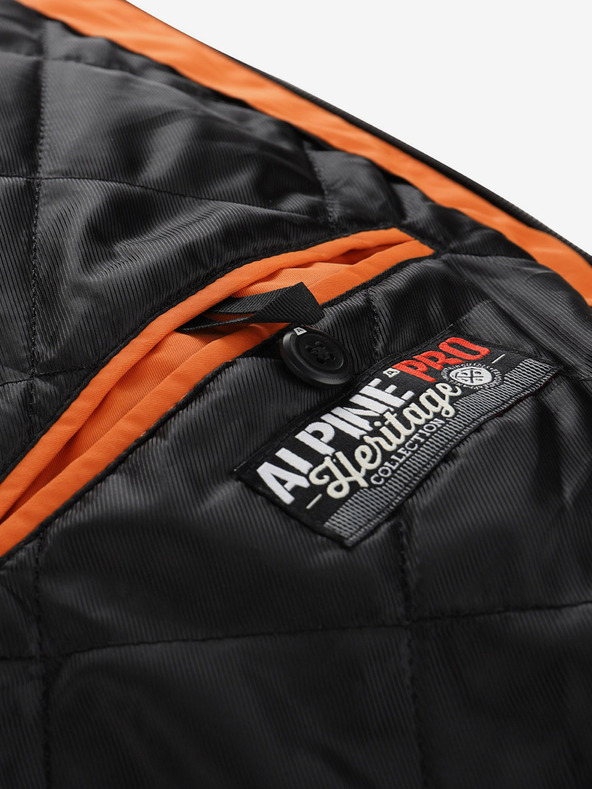 ALPINE PRO Giacca invernale Alpine Pro ICYB 7 arancione da uomo con cappuccio