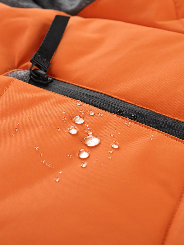 ALPINE PRO Giacca invernale Alpine Pro ICYB 7 arancione da uomo con cappuccio