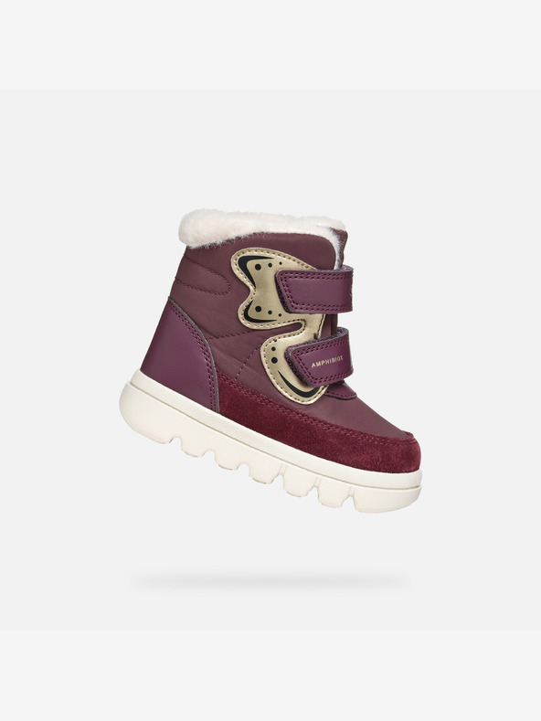 Geox Scarpe invernali Geox Willaboo B A bordeaux da bambina