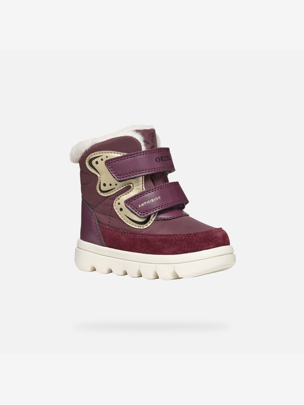 Geox Scarpe invernali Geox Willaboo B A bordeaux da bambina