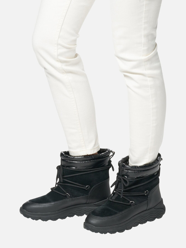 Geox Stivaletti Geox Spherica 4X4 Abx nero Donna