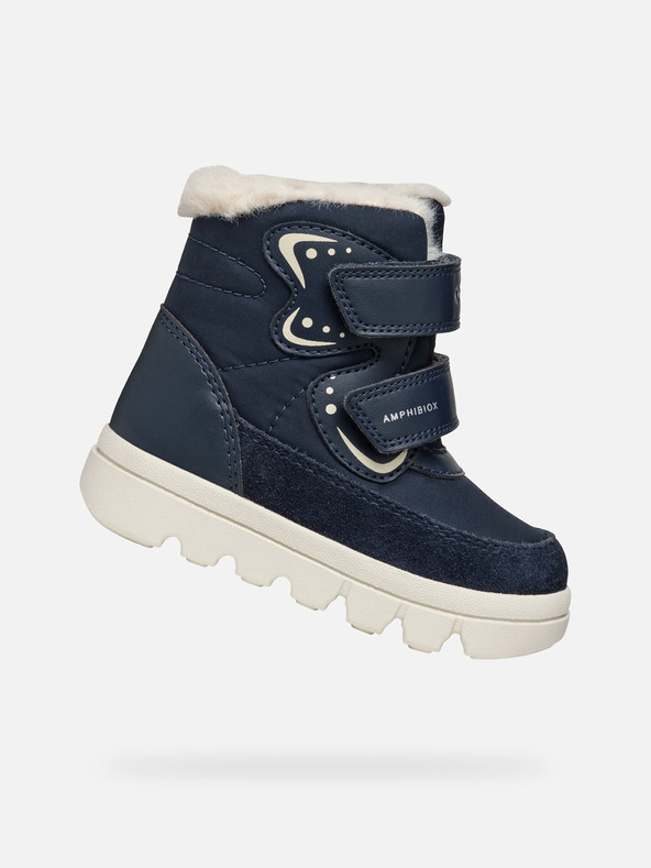 Geox Scarpe invernali blu scuro da ragazza Geox Willaboo B A