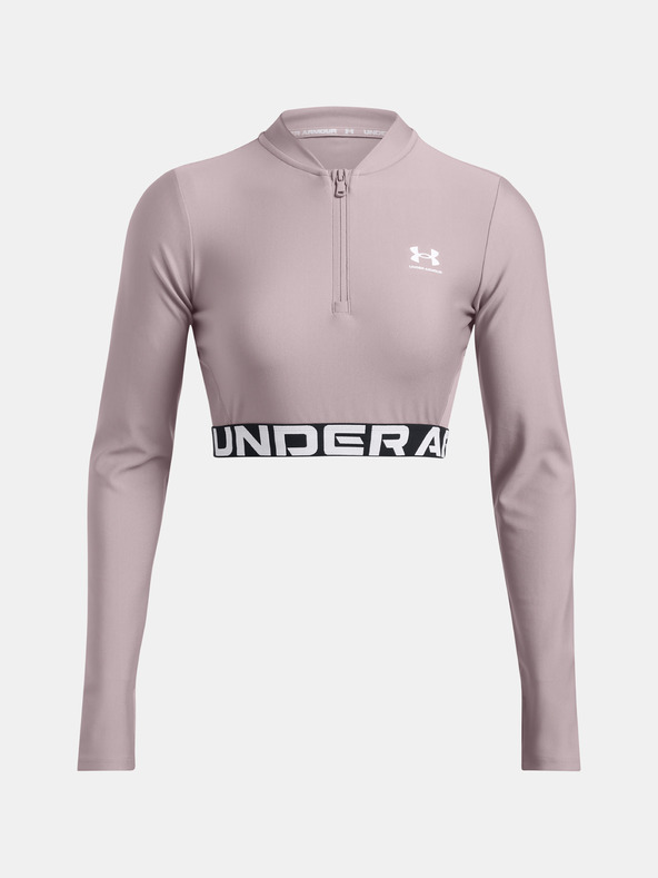 Under Armour Maglietta HeatGear Rib 1/4 Zip LS Under Armour Donna