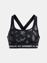 Under Armour Reggiseno Under Armour Crossback Mid Print Donna-BLK