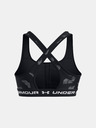 Under Armour Reggiseno Under Armour Crossback Mid Print Donna-BLK