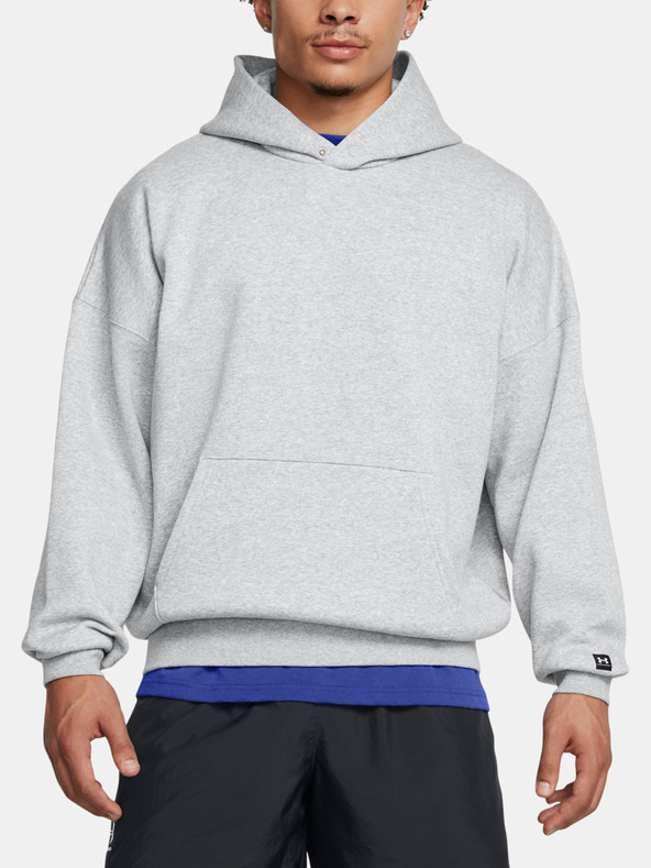Under Armour Under Armour UA Icon Fleece OS Hood-GRY Uomo