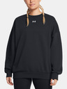 Under Armour Felpa Under Armour Rival Fleece OS Crew-BLK da donna