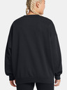 Under Armour Felpa Under Armour Rival Fleece OS Crew-BLK da donna
