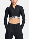 Under Armour Maglietta HeatGear Rib 1/4 Zip LS Under Armour Donna