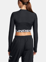 Under Armour Maglietta HeatGear Rib 1/4 Zip LS Under Armour Donna