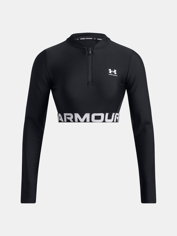 Under Armour Maglietta HeatGear Rib 1/4 Zip LS Under Armour Donna