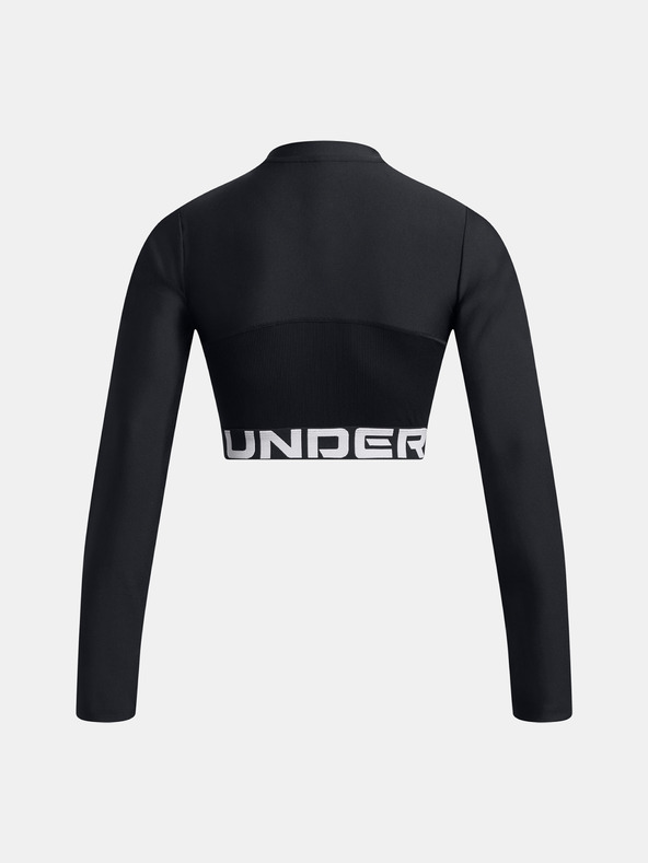 Under Armour Maglietta HeatGear Rib 1/4 Zip LS Under Armour Donna