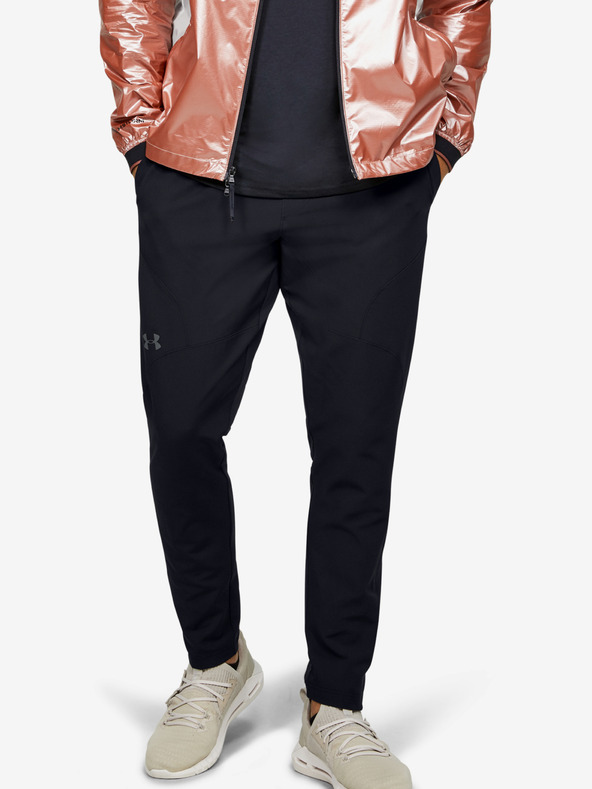 Under Armour Pantaloni Under Armour STRETCH WOVEN UTILITY TAPERED Storm P da uomo