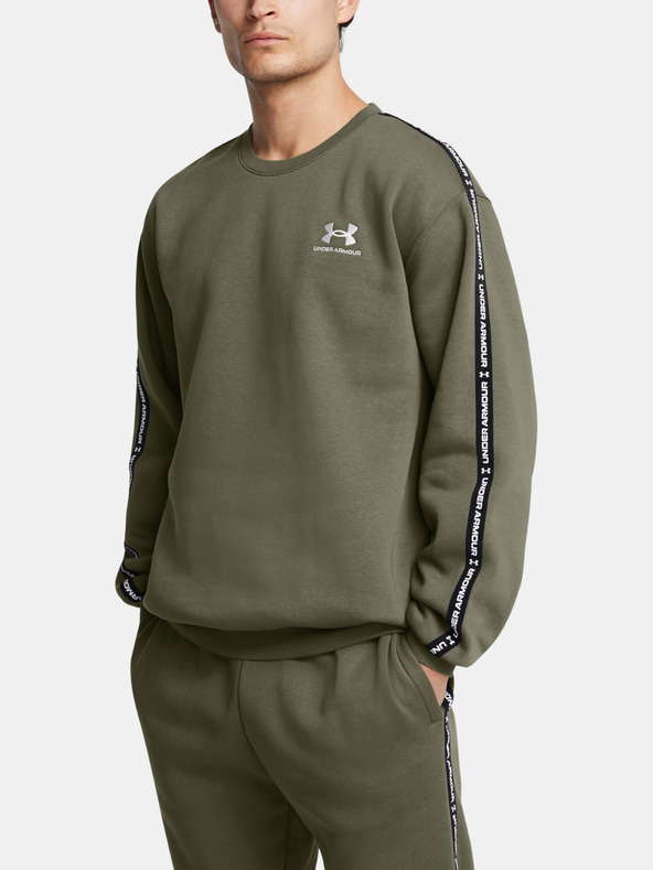 Under Armour Felpa Under Armour UA Icon Fleece Crew Taping Uomo