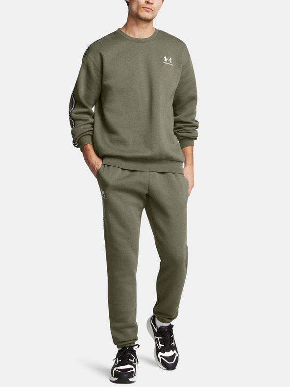 Under Armour Felpa Under Armour UA Icon Fleece Crew Taping Uomo