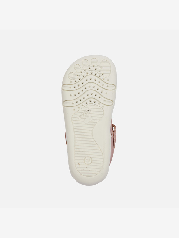 Geox Sneakers barefoot rosa antico per ragazze con collo aperto Geox Steppieu