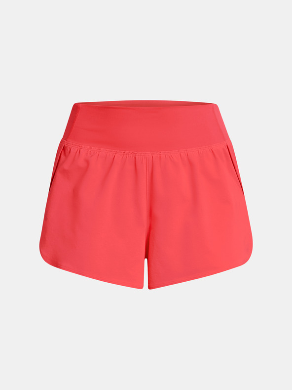 Under Armour Pantaloncini Under Armour UA Vanish 2in1 short-RED da donna