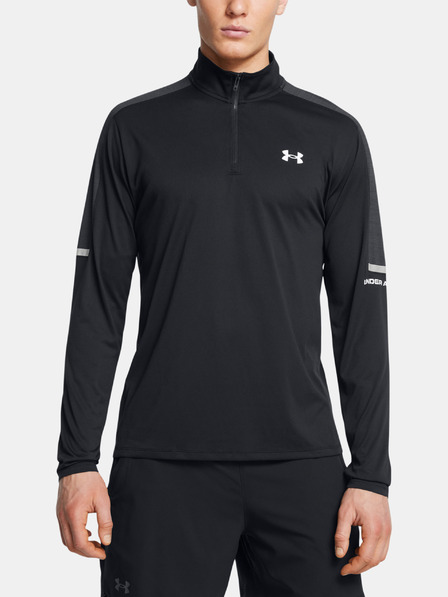 Under Armour Maglietta Under Armour UA Tech Utility 1/4 Zip-BLK Uomo