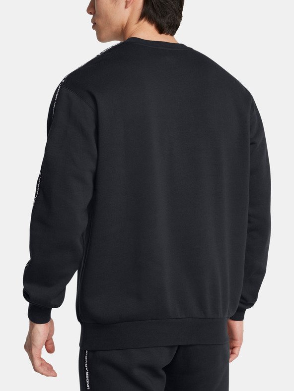 Under Armour Felpa Under Armour UA Icon Fleece Crew Taping Uomo