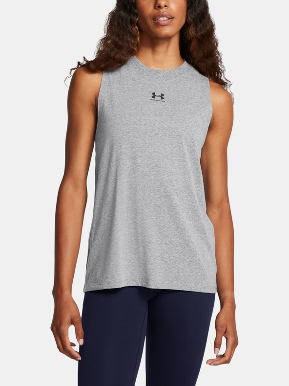 Under Armour Canotta Under Armour UA Rival Muscle Donna