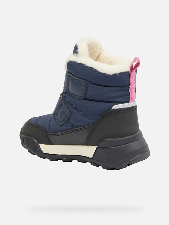 Geox Scarpe invernali blu scuro da ragazza Geox Trekkyup B Ab