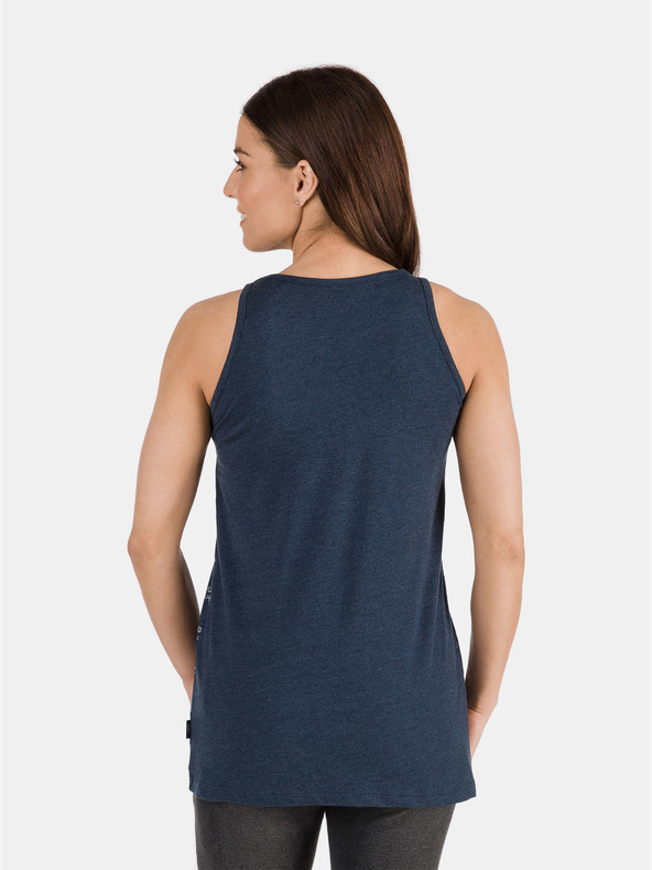 Sam 73 Canotta fantasia donna blu scuro SAM 73