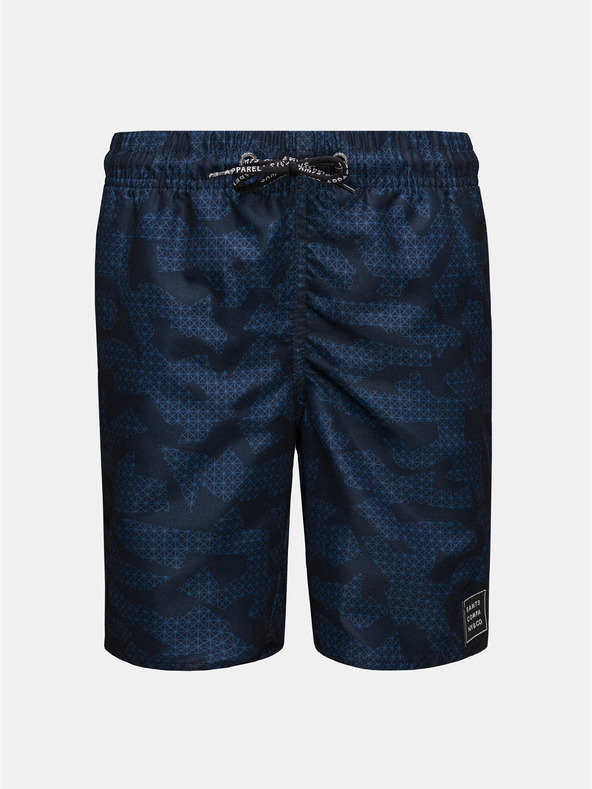 Sam 73 Costume da bagno a fantasia blu scuro per ragazzi SAM 73