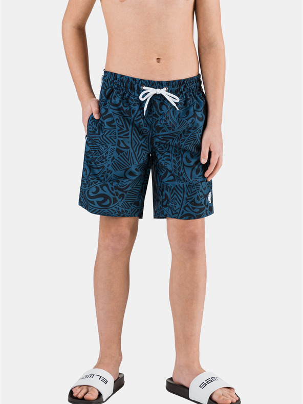 Sam 73 Costume da bagno a fantasia blu scuro per ragazzi SAM 73