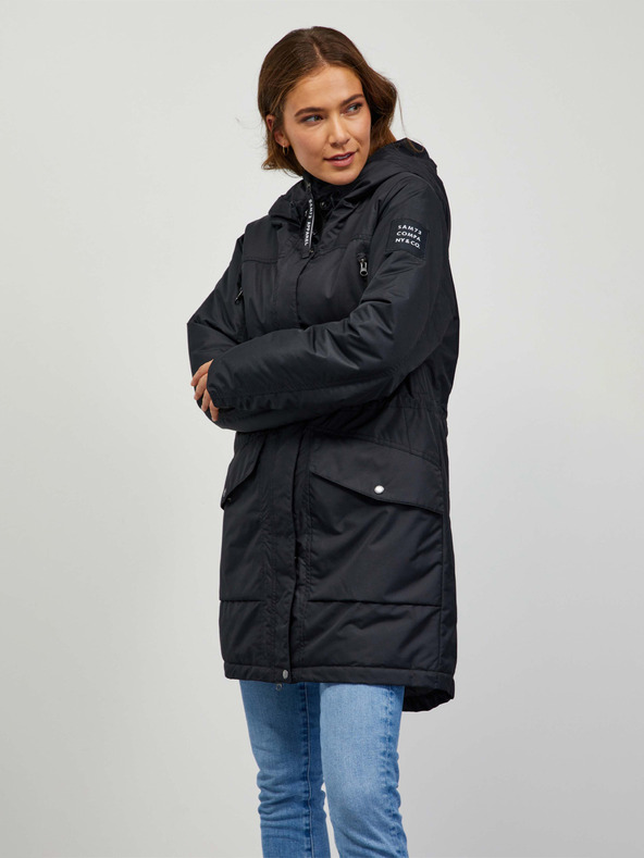 Sam 73 Parka nero da donna Sam 73 Artemis