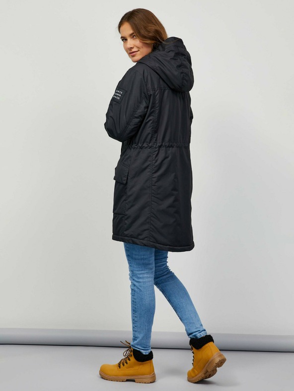 Sam 73 Parka nero da donna Sam 73 Artemis