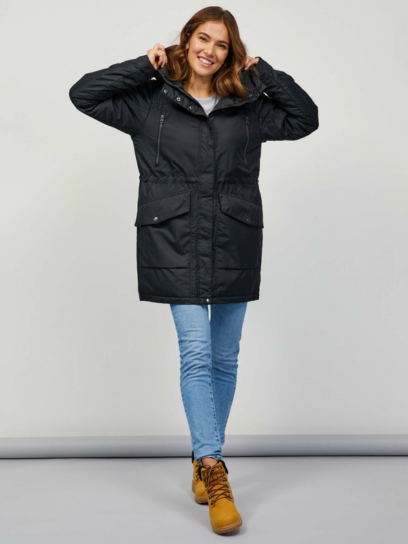 Sam 73 Parka nero da donna Sam 73 Artemis