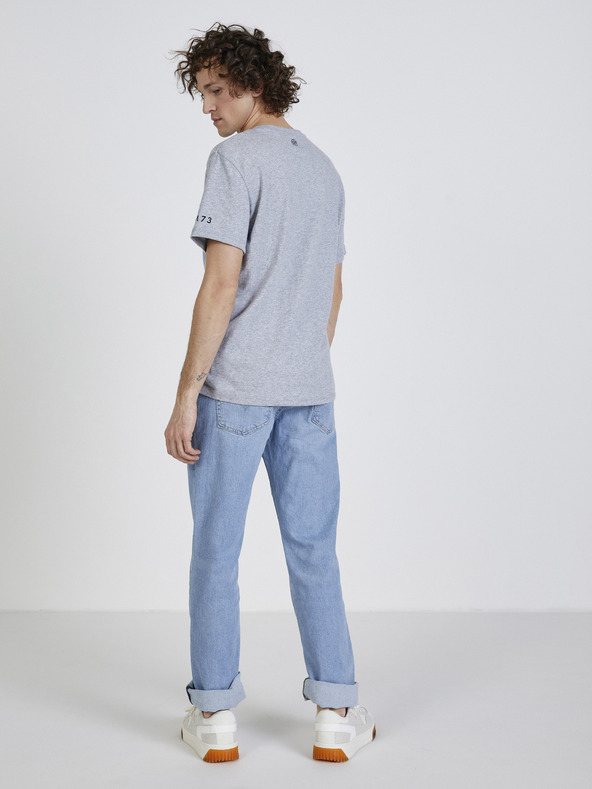 Sam 73 Maglietta da uomo grigia SAM 73 Blane