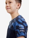 Sam 73 Maglietta fantasia blu scuro per bambino SAM 73 Moses